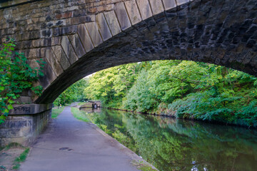 old bridge in the city