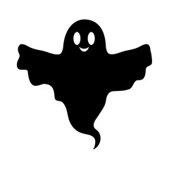 halloween ghost silhouette