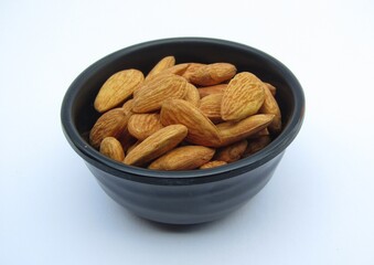 Almonds in a bowl 