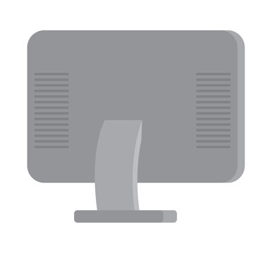 back of a monitor computer