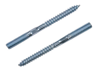 screw on white background