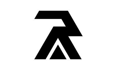 RA icon logo letter design