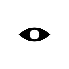 Eye icon vector for web and mobile app. Eye sign and symbol. Look and Vision icon.