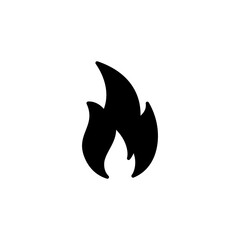 Fire icon vector for web and mobile app. fire sign and symbol