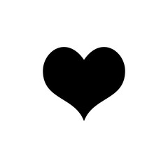Love icon vector for web and mobile app. Heart sign and symbol. Like icon vector.