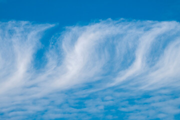 Naklejka na ściany i meble Cirrus clouds