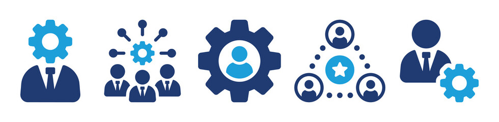 Specialist icon set. Expert icon vector illustration.