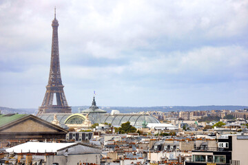 eiffel tour and Paris cityscape