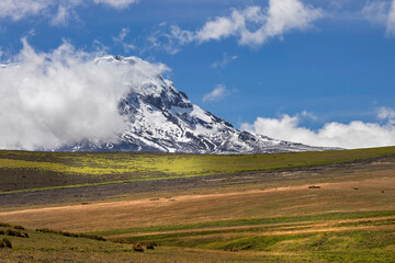 Antisana volcano, Antisana National Park, Ecuador.