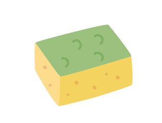 スポンジのイラスト