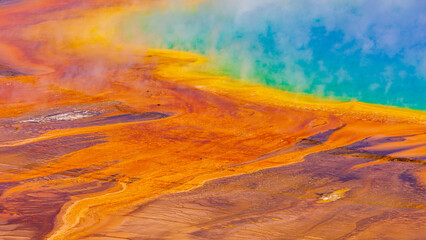 Yellowstone National Park / Grand Prismatic...
