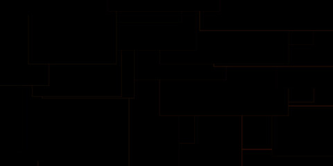 Dark Orange vector backdrop with rectangles.