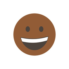 Grinning face. 3D stylized vector icon. emoji. 3D emoticon for web. Vector Emoticon. for app