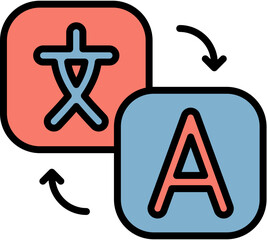 Obraz premium language icon