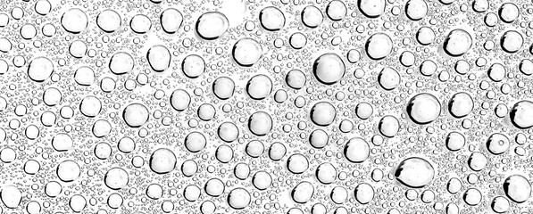 white background water drops on glass, abstract design overlay wallpaper