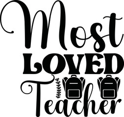 Teacher svg design cut files