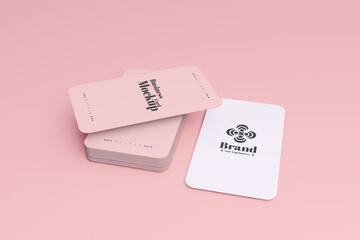 Modern Professional business card mockup design template for your brand