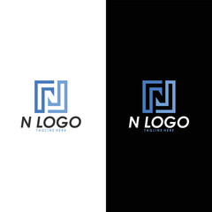 N logo icon vector letter isolated