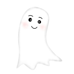 ghost halloween with transparant background 
