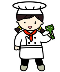 occupation, occupation clothes, children, cooking, cook