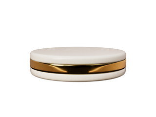 Product presentation podium with background 3d rendering