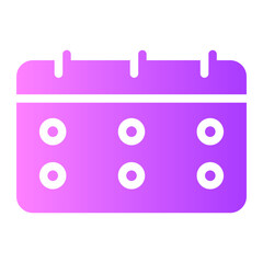 calender gradient icon