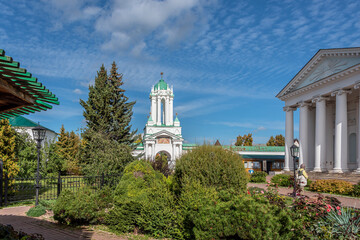 Spaso-Yakovlevsky Dimitriev Monastery. Rostov town of Russia. Golden ring of Russia