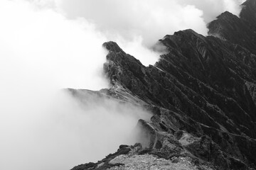 美しい山の風景