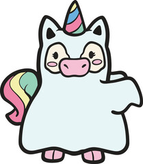 ghost outline style icon