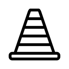 Trafic Cone Icon color editable