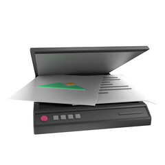 Scanner document 3D
