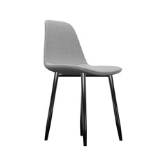 Realistic Chair Illustration. 3D Render.