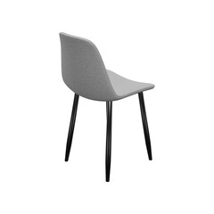 Realistic Chair Illustration. 3D Render.