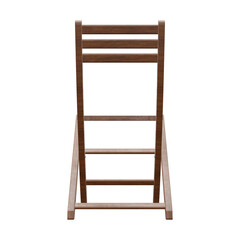 Realistic Chair Illustration. 3D Render.