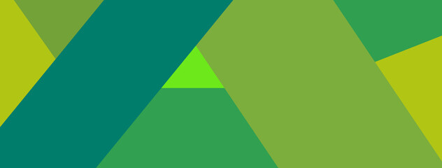 Wallpaper in green tones, simple shapes