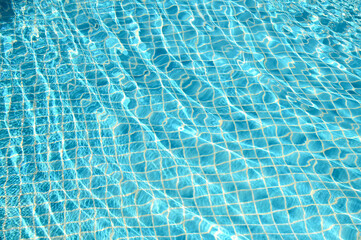 blue swimming pool, beautiful pool texture background