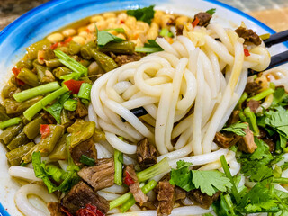 Guangxi Food Guilin Rice Noodles