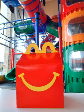 Mexico State, Mexico - Jul 12 2022: McDonald's, the hamburger and fast food restaurant, launches an expansion and digitization plan, apart from the fact that AutoMac and delivery gained strength