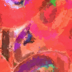 Beautiful abstract oil painting texture illustration