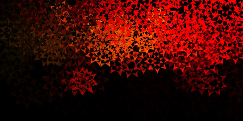 Light blue vector background with polygonal style.