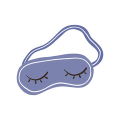 Sleep Eye Mask Self Care Illustration
