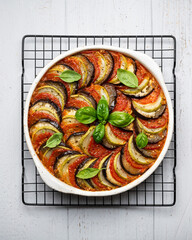 Ratatouille, french cuisine