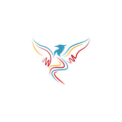 Phoenix logo icon design