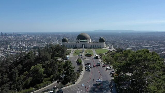 Griffith Observatory in Los Angeles, California.