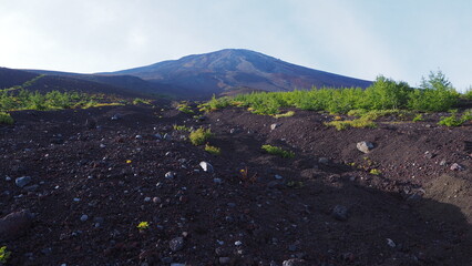 富士山五合目お中道からの富士山
