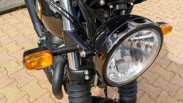 vintage headlight for royal enfield