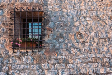 Beautiful view of Tuscany landscape and landmarks. Summer in Italy