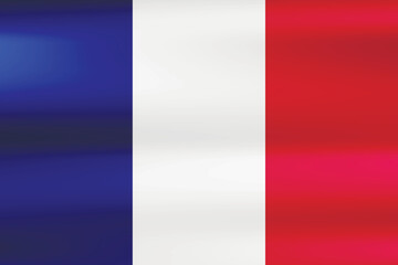 Obraz premium Flag of France. French national symbol in official colors. Template icon. Abstract vector background