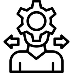 Decision Making Process Icon