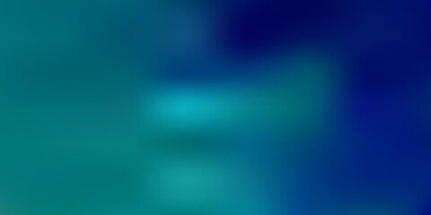 Light blue, green vector blurred template.